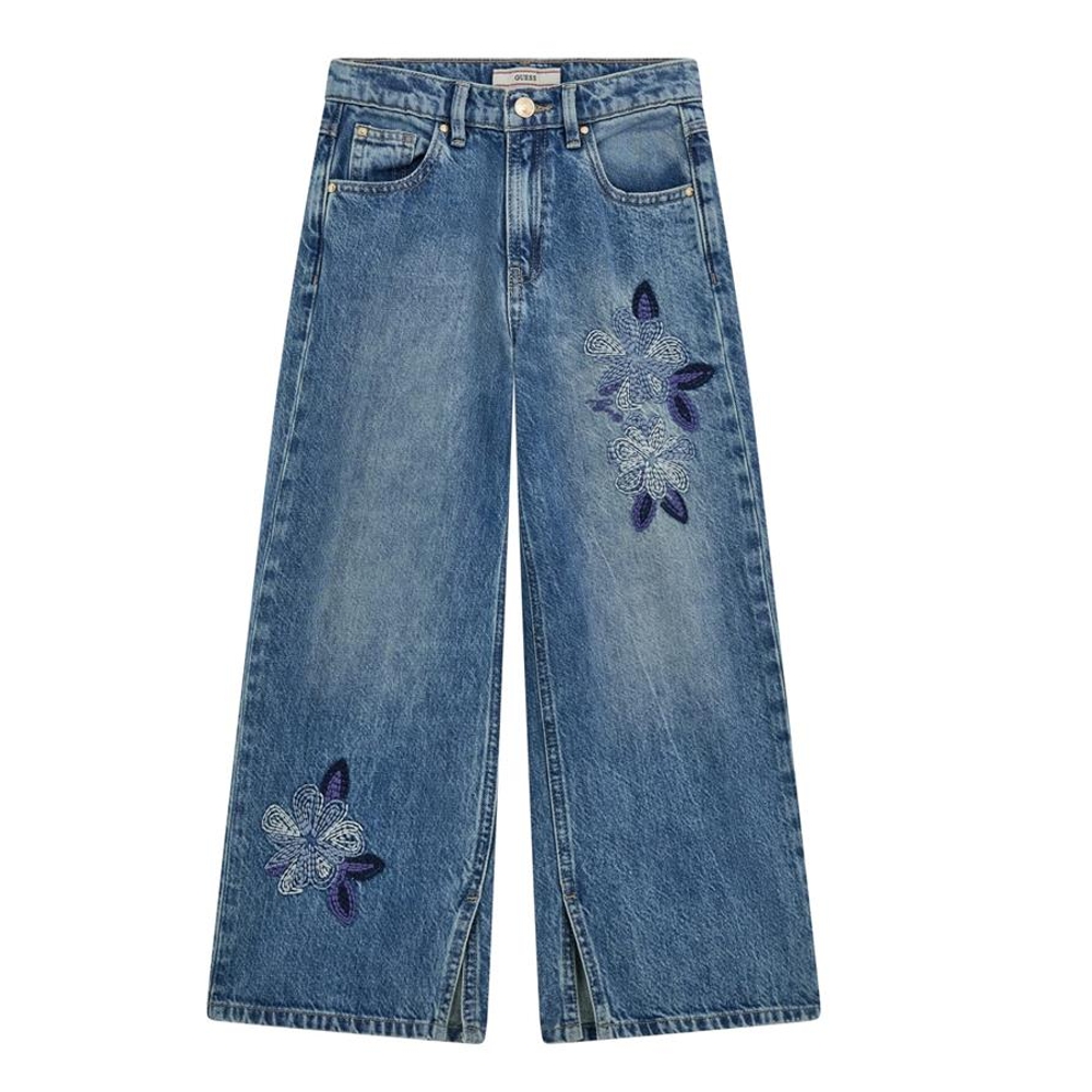 DENIM  ΠΑΝΤΕΛΟΝΙ ΜΕ ΚΕΝΤΗΤΑ ΛΟΥΛΟΥΔΙΑ GUESS