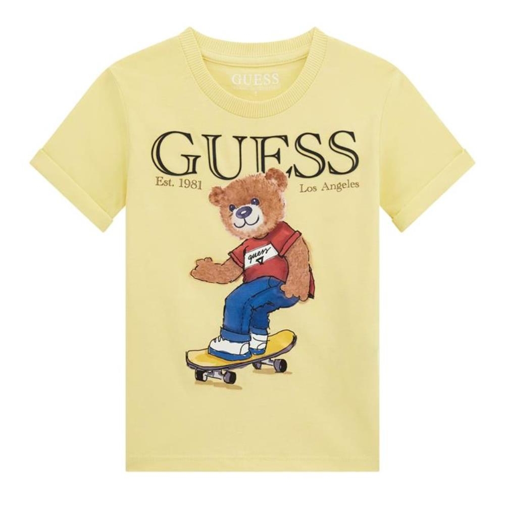 ΜΠΛΟΥΖΑ GUESS ΜΕ ΑΡΚΟΥΔΑΚΙ ΚΙΤΡΙΝΟ