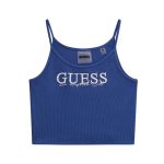 ΜΠΛΟΥΖΑ ΡΑΝΤΑΚΙ ΡΙΠ ΜΕ ΚΕΝΤΗΤΟ LOGO GUESS