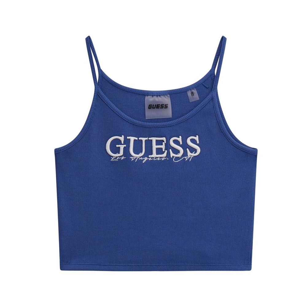 ΜΠΛΟΥΖΑ ΡΑΝΤΑΚΙ ΡΙΠ ΜΕ ΚΕΝΤΗΤΟ LOGO GUESS