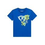 ΜΠΛΟΥΖΑ ΜΕ ΤΥΠΩΜΑ GUESS ΜΠΛΕ