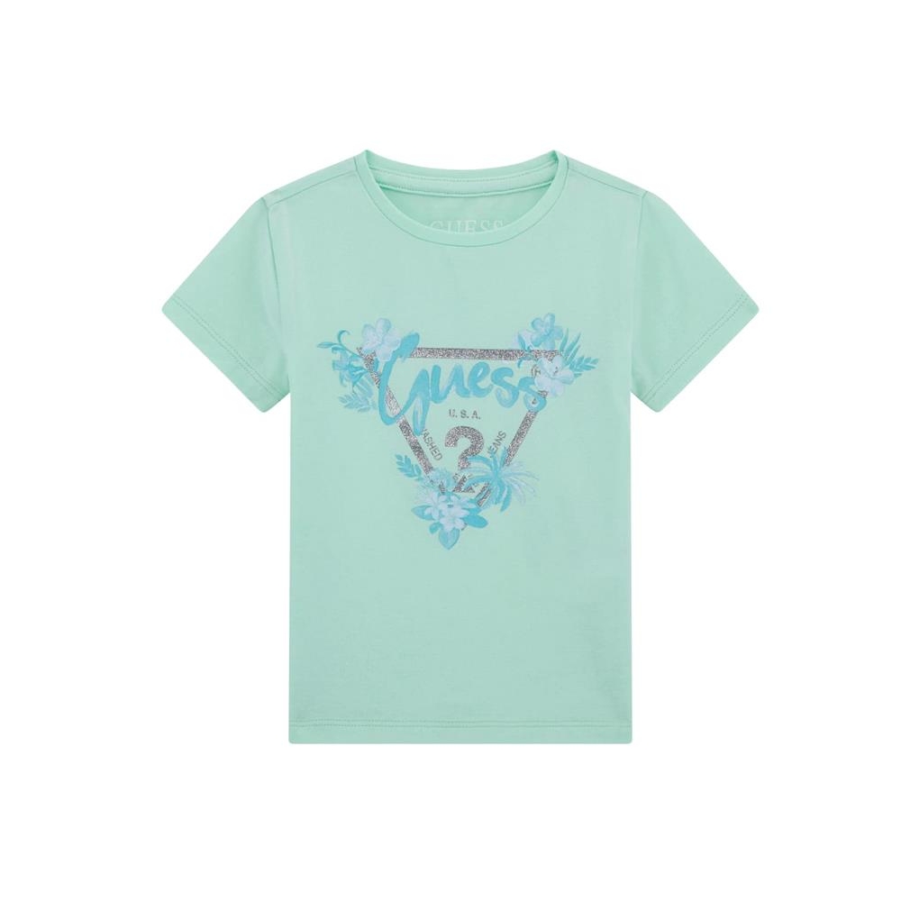 ΜΠΛΟΥΖΑ ΜΕ ΤΥΠΩΜΑ GLITTER GUESS