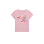 ΜΠΛΟΥΖΑ ΜΕ ΚΕΝΤΗΜΕΝΟ PATCH ΡΟΖ GUESS