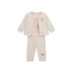 ΒΡΕΦΙΚΟ ΣΕΤ ΜΕ ΖΑΚΕΤΑ,ΚΟΡΜΑΚΙ & ΠΑΝΤΕΛΟΝΙ GUESS