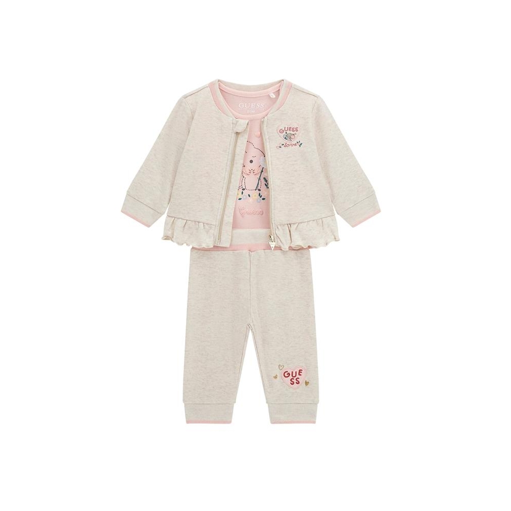 ΒΡΕΦΙΚΟ ΣΕΤ ΜΕ ΖΑΚΕΤΑ,ΚΟΡΜΑΚΙ & ΠΑΝΤΕΛΟΝΙ GUESS