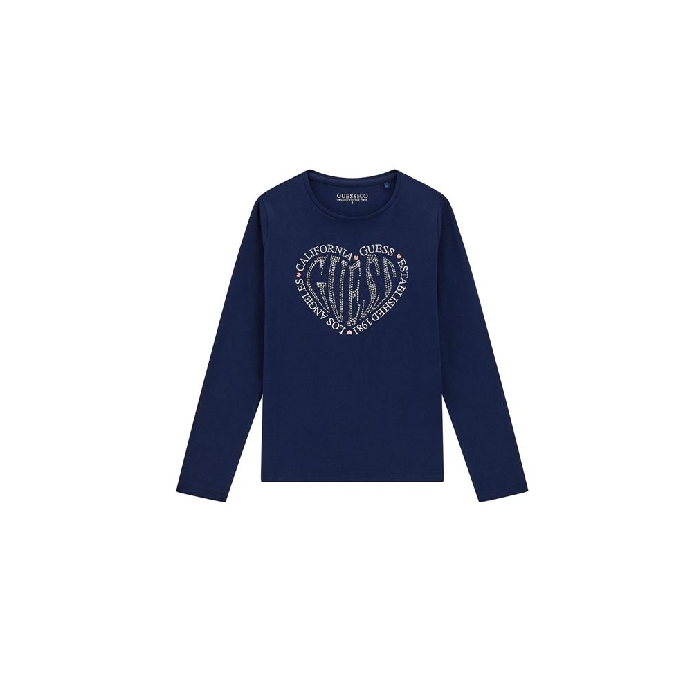 ΜΠΛΟΥΖΑ ΜΑΚΟ ΜΕ ΛΟΓΟΤΥΠΟ ΣΤΡΑΣ GUESS