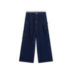 ΠΑΝΤΕΛΟΝΑ ΤΖΙΝ ΜΕ ΕΞΩΤΕΡΙΚΟ ΛΑΣΤΙΧΟ  ΜΠΛΕ ΣΚΟΥΡΟ GUESS