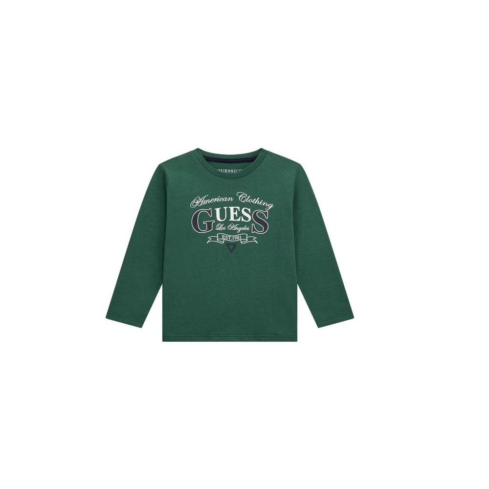 ΜΠΛΟΥΖΑ ΜΑΚΟ ΠΡΑΣΙΝΟ ΣΚΟΥΡΟ GUESS