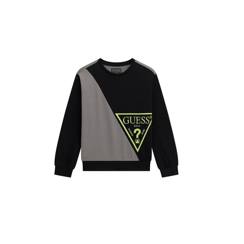 ΦΟΥΤΕΡ ΜΑΥΡΟ ΓΚΡΙ ΜΕ ΛΟΓΟΤΥΠΟ GUESS