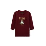 ΜΠΛΟΥΖΟΦΟΡΕΜΑ ΠΛΕΚΤΟ ΜΕ ΚΕΝΤΗΜΑ ΑΡΚΟΥΔΑΚΙ GUESS