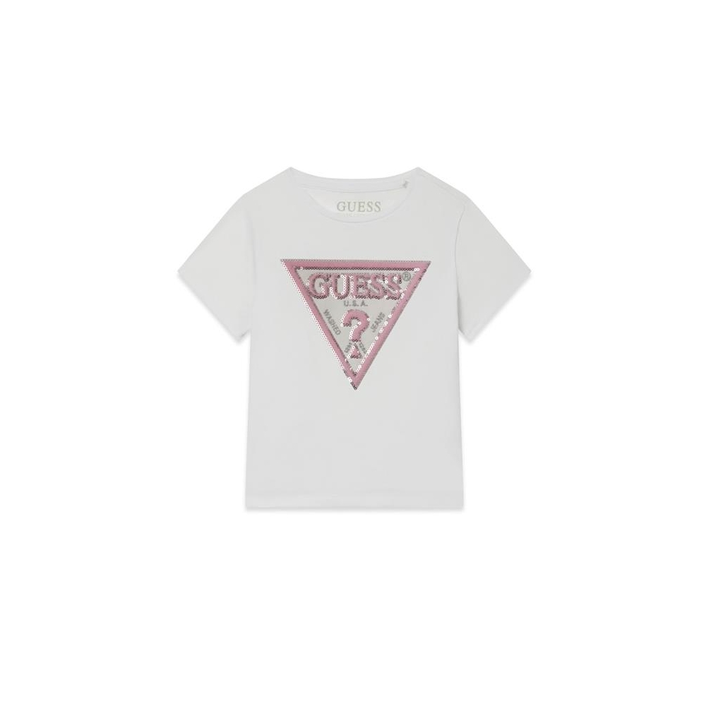 ΜΠΛΟΥΖΑ ΜΕ ΠΑΓΙΕΤΕΣ ΛΕΥΚΟ GUESS