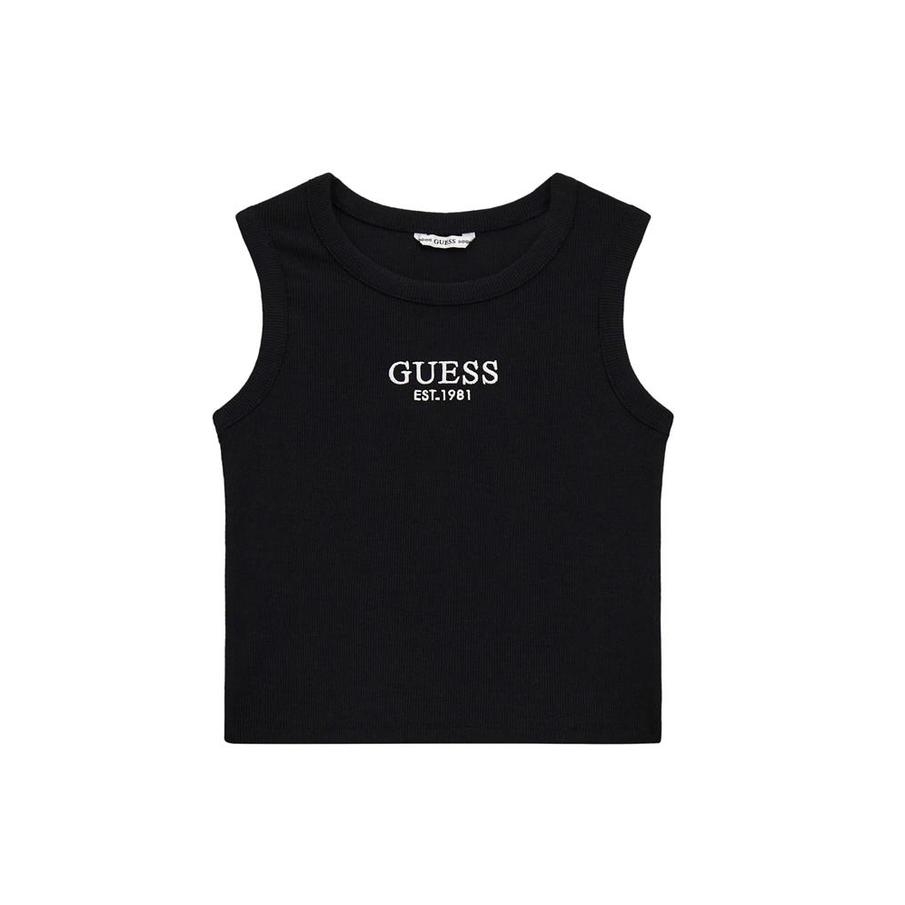 ΜΠΛΟΥΖΑ RIB GUESS ΜΑΥΡΟ