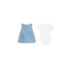 ΒΡΕΦΙΚΟ ΣΕΤ ΤΖΙΝ ΦΟΡΕΜΑ ΜΕ ΚΟΡΜΑΚΙ GUESS - Image 2